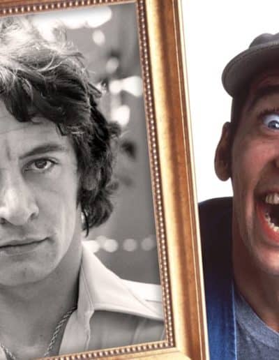 Jim Varney and Ernest in "The Importance of Being Ernest" documentary.